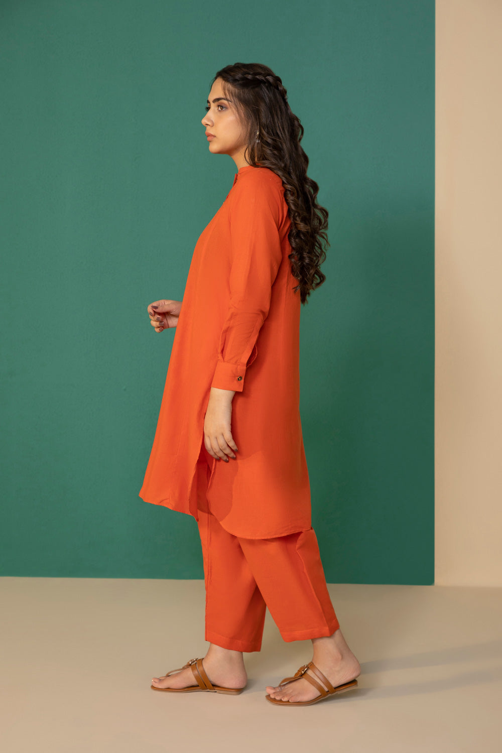 2 Piece - Solid Mélange Suit