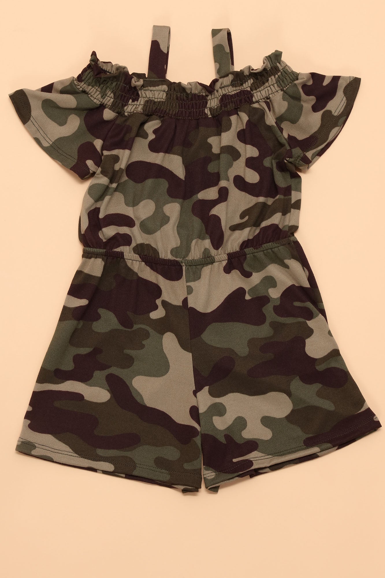 منی کیمو آف کندھے رومپر - چھلاورن