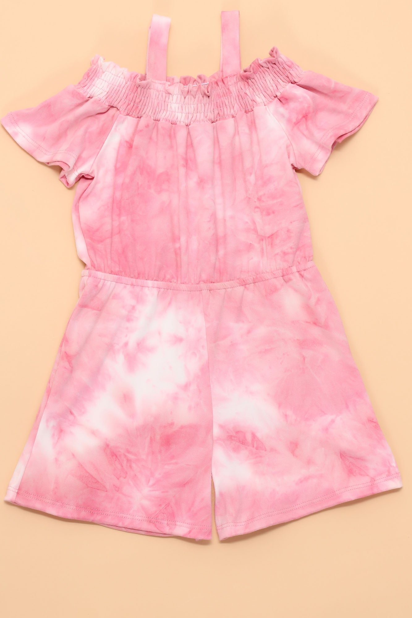 Mini -Krawattenfarbstoff von Schulterdramper - Pink/Kombination