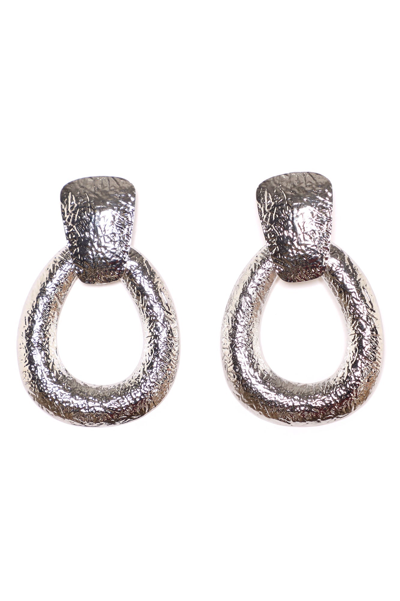 Die richtigen Berührungsohrringe - Silber