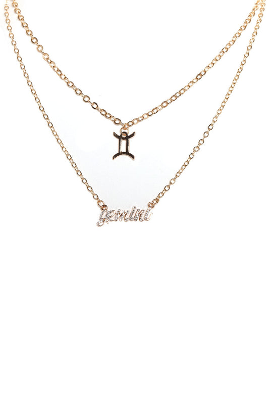 جیمنی میرا سائن پرتوں والا ہار ہے - سونا