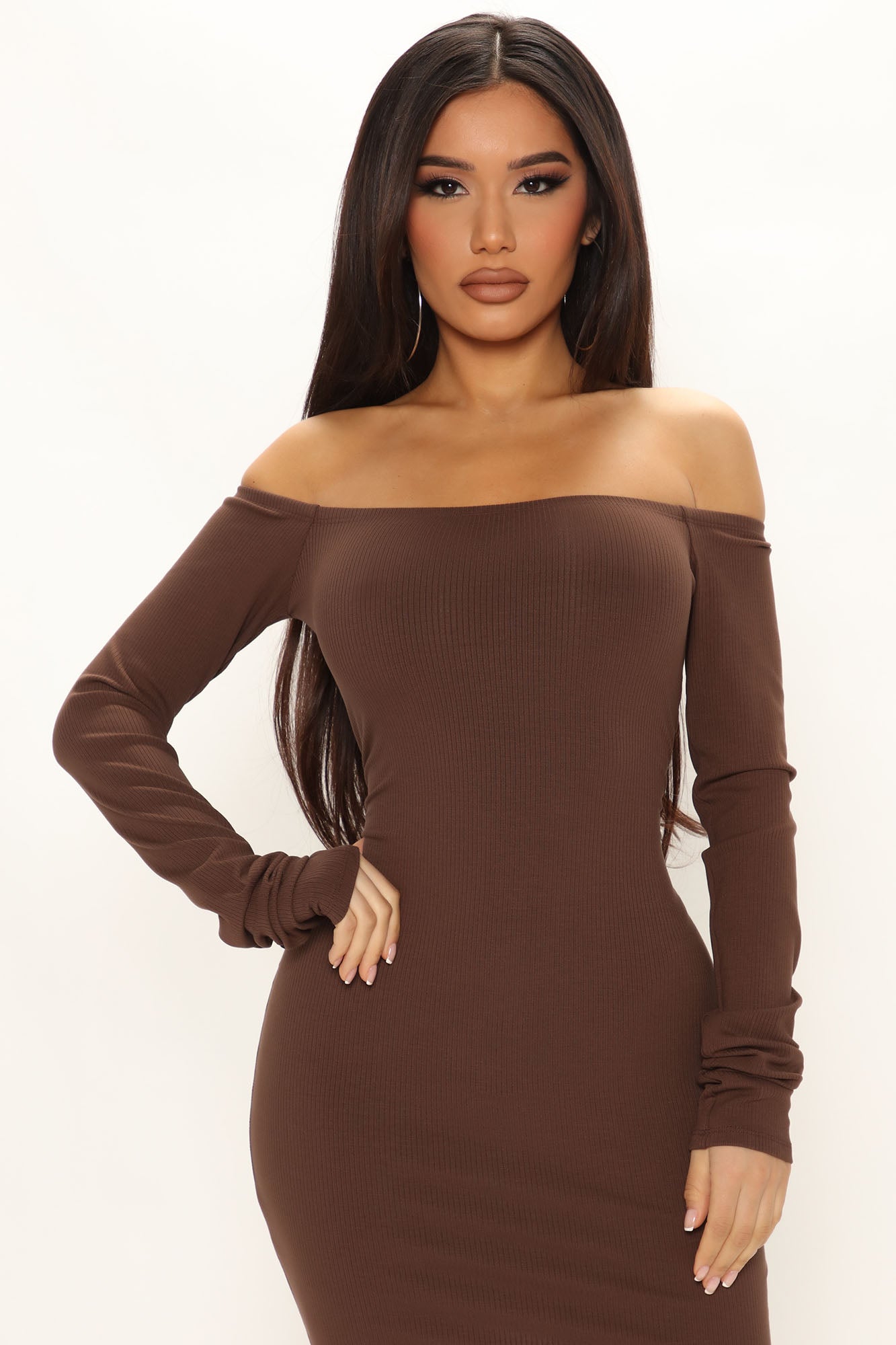 Alpha von Schulter schnappte Mini -Kleid - Coco