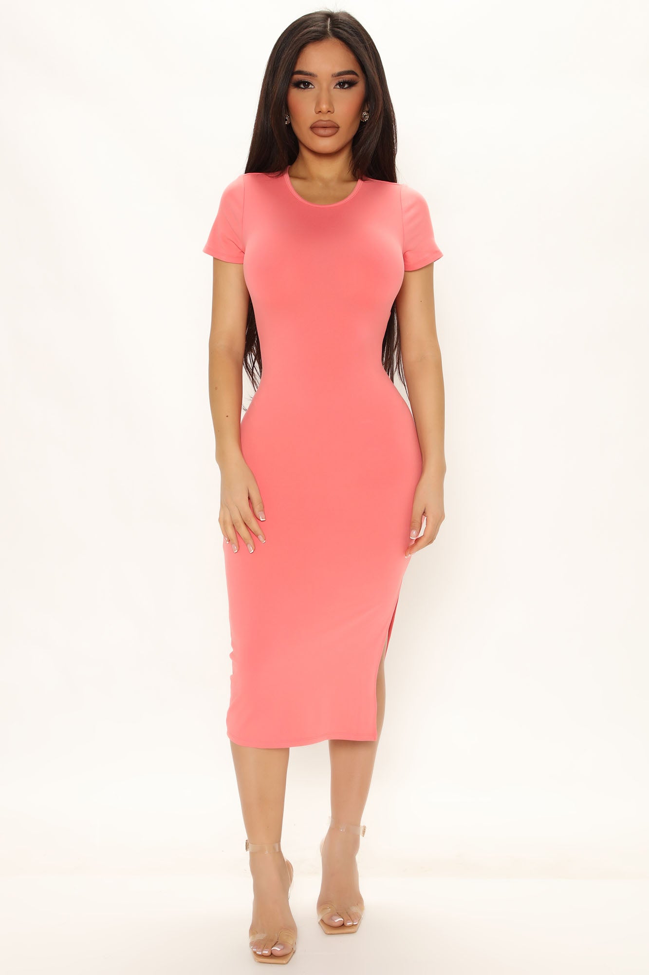 ایک ساتھ مل کر مڈی لباس - مرجان