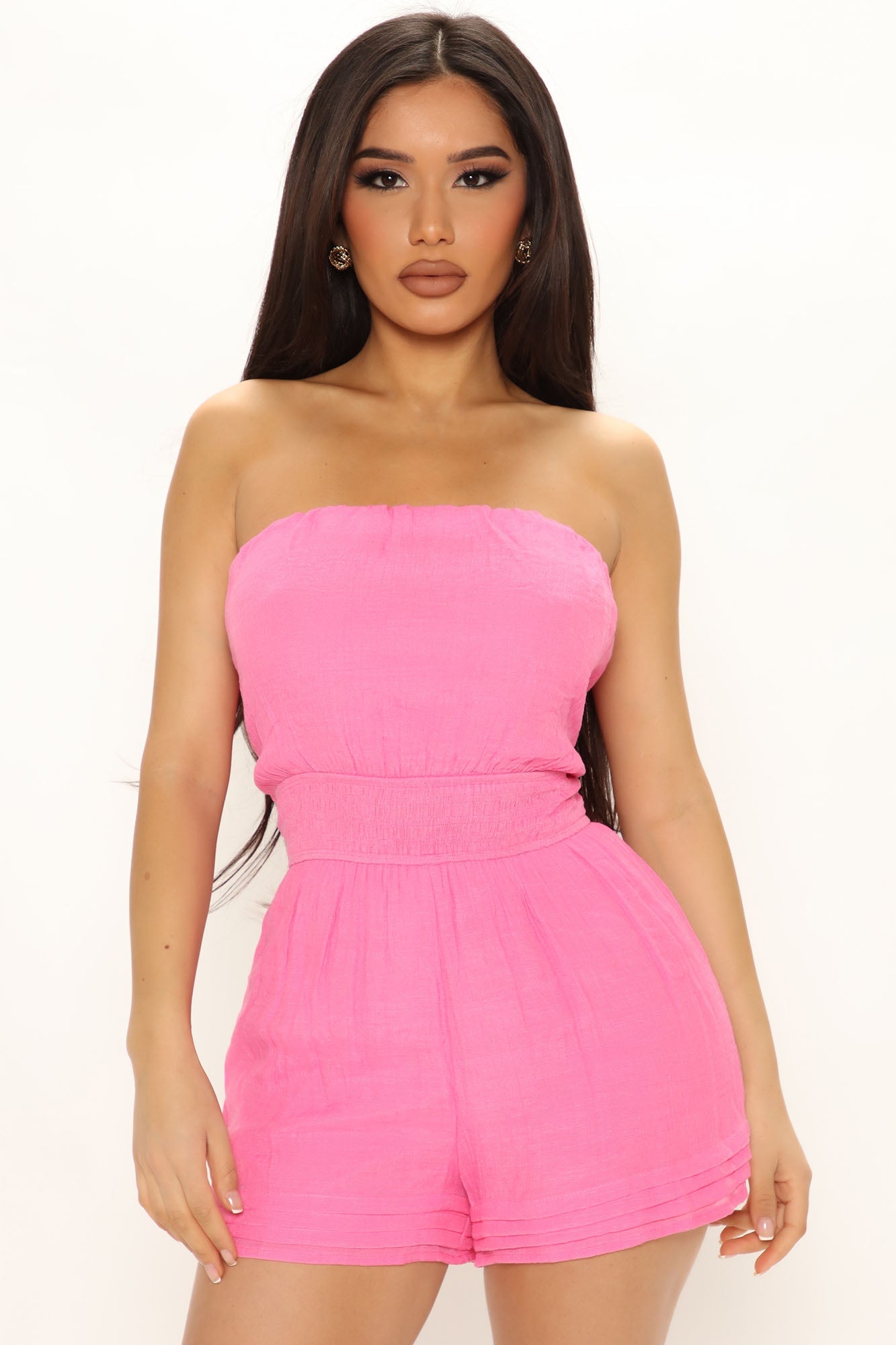 Einfacher Sommer Strampler - Pink