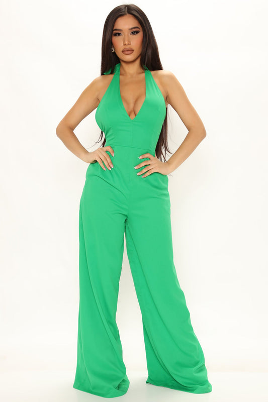 Oh so klassischer Jumpsuit - grün