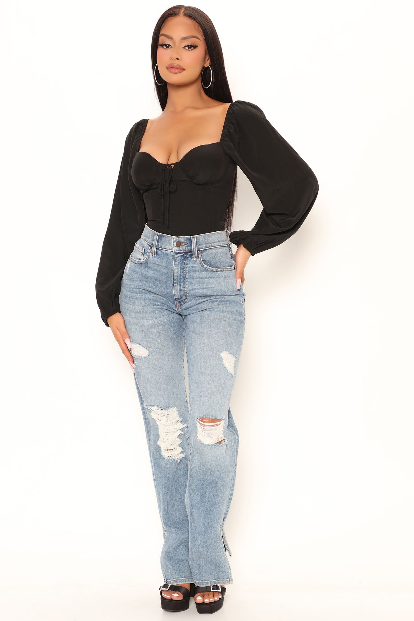 آدھی رات کا شہر ٹاپ - سیاہ