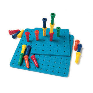 Stacker Pegs and Pegboard