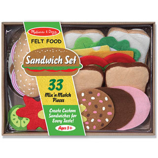 Felt Food Sandwich Set
