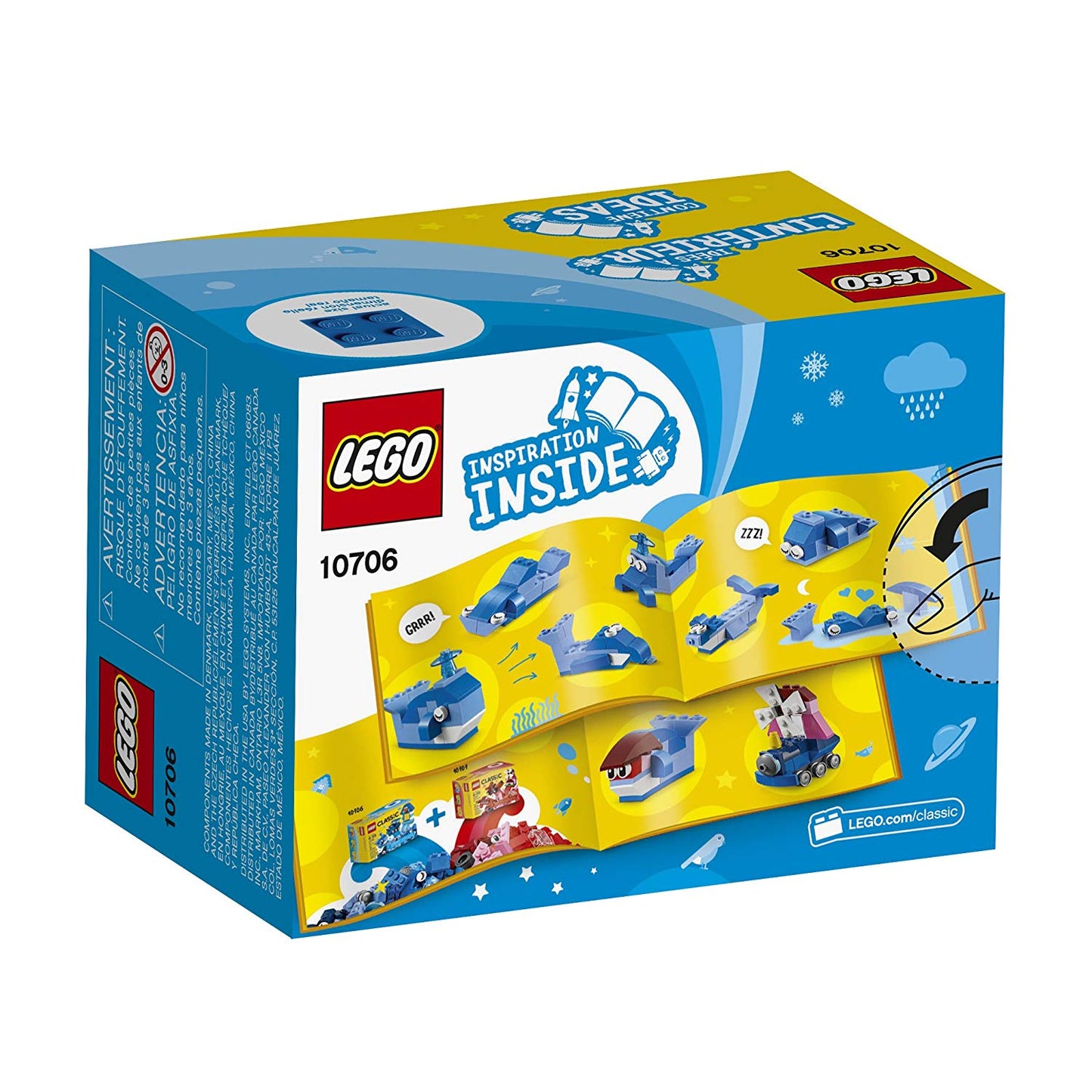 Lego Classic Blue Creativity Box