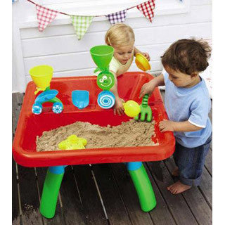 Sand and Water Activity Table