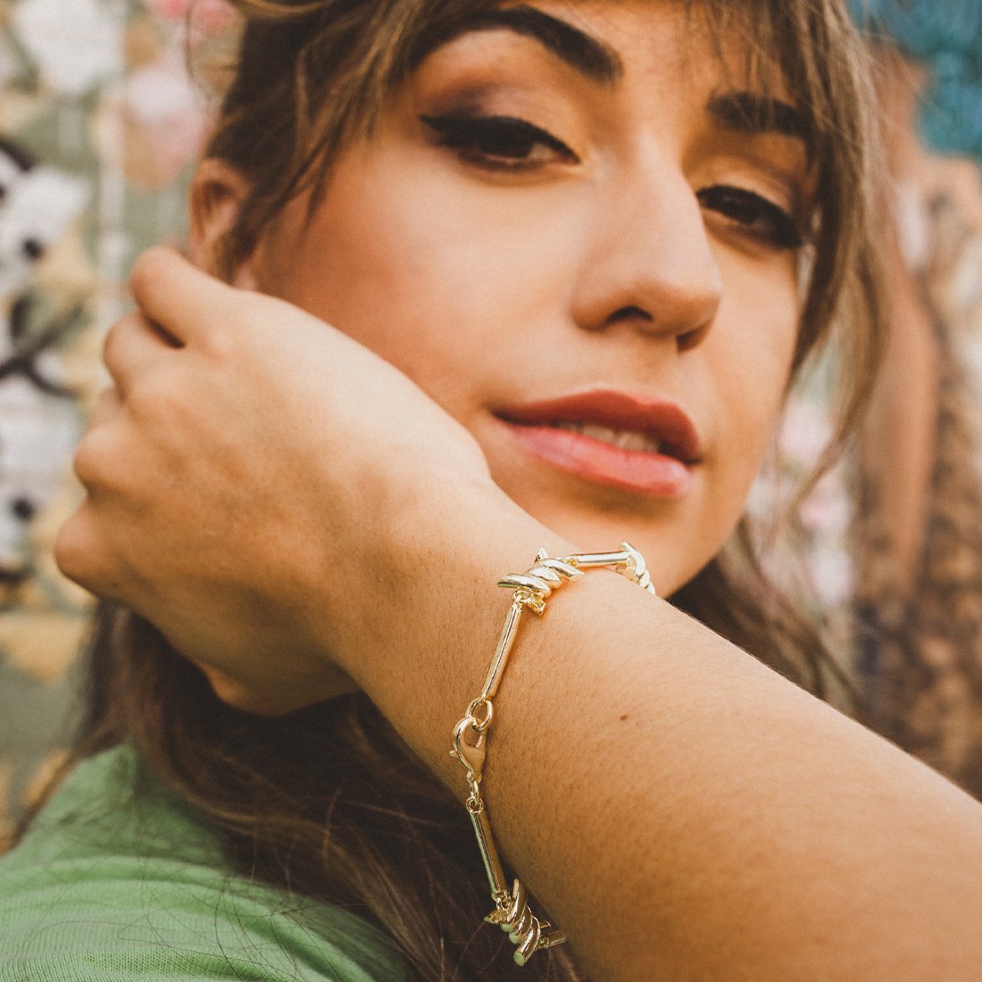 10mm Barbed Wire Bracelet