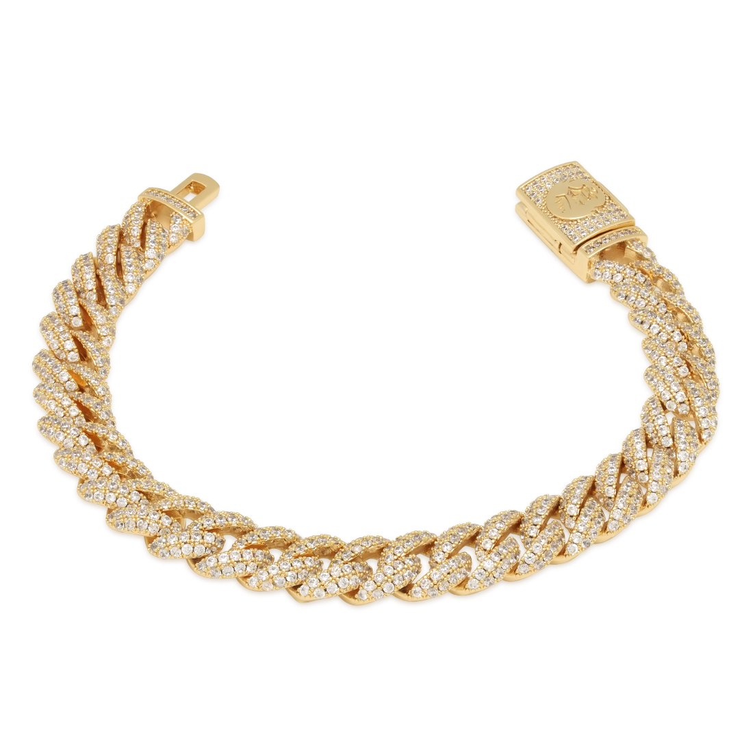10 mm Iced Miami Cuban Link Armband