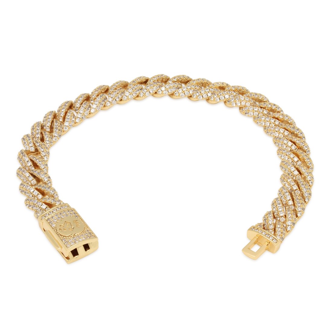 10 mm Iced Miami Cuban Link Armband