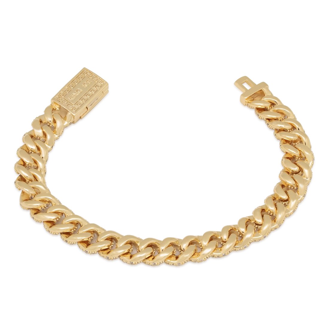 10 mm Iced Miami Cuban Link Armband