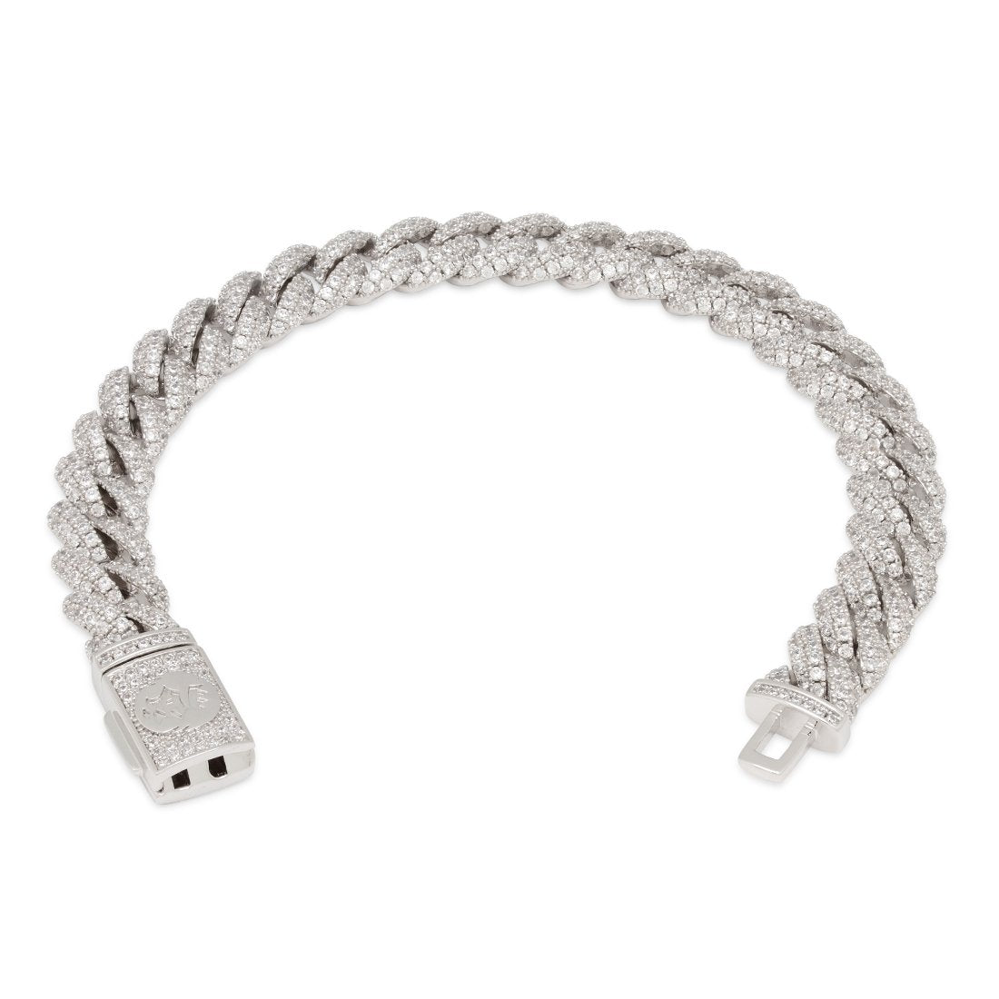 10 mm Iced Miami Cuban Link Armband