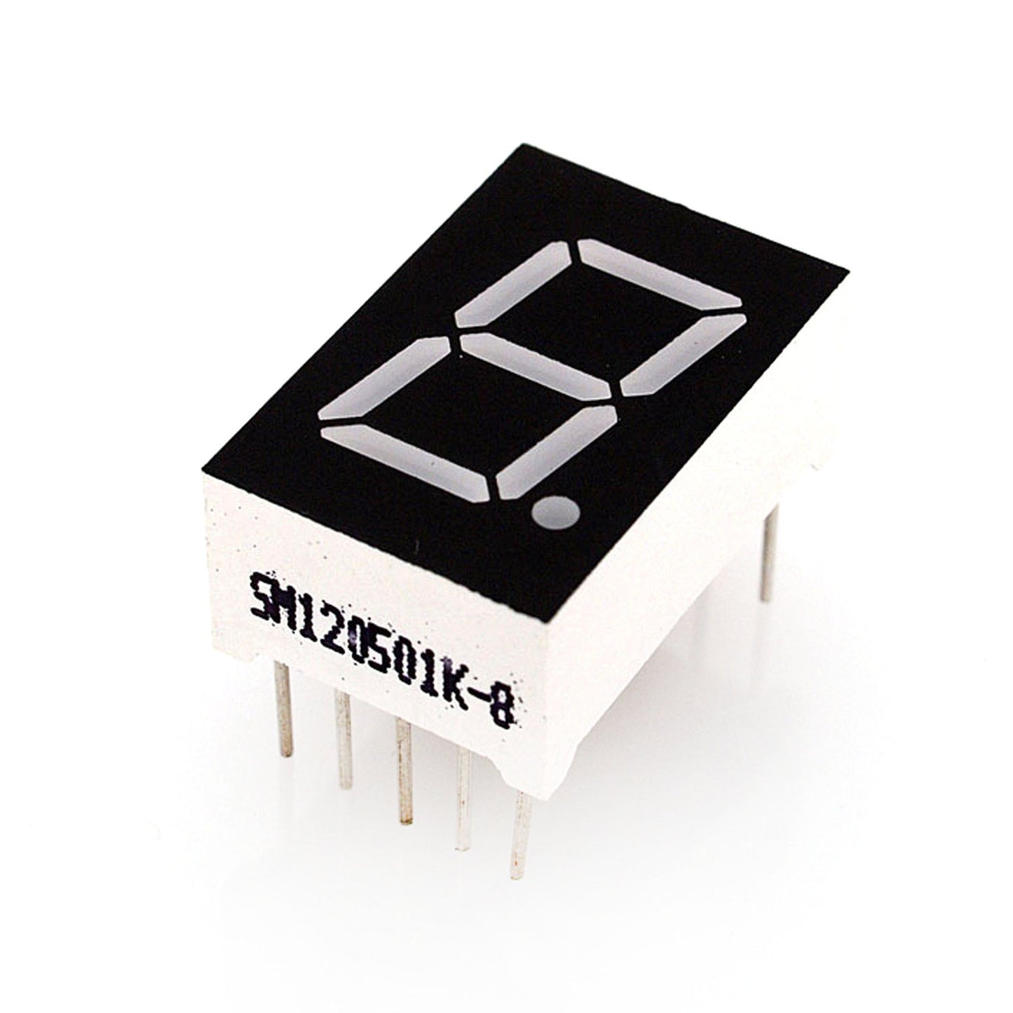 110-DIS1D-RED 0.57 Seg Red-Cathode 10p 1dig