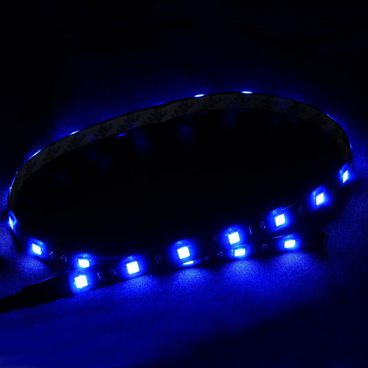 110-L3528-48FB 2FT Blauer Blitz 24Led 12v 60cm