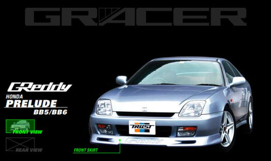 GReddy 97-01 Honda Prelude Urethane Front Lip Spoiler (gre17050062)