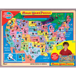 USA Magnetic Wand Puzzle