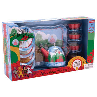 Wizard Of Oz Musical Tin Tea Set