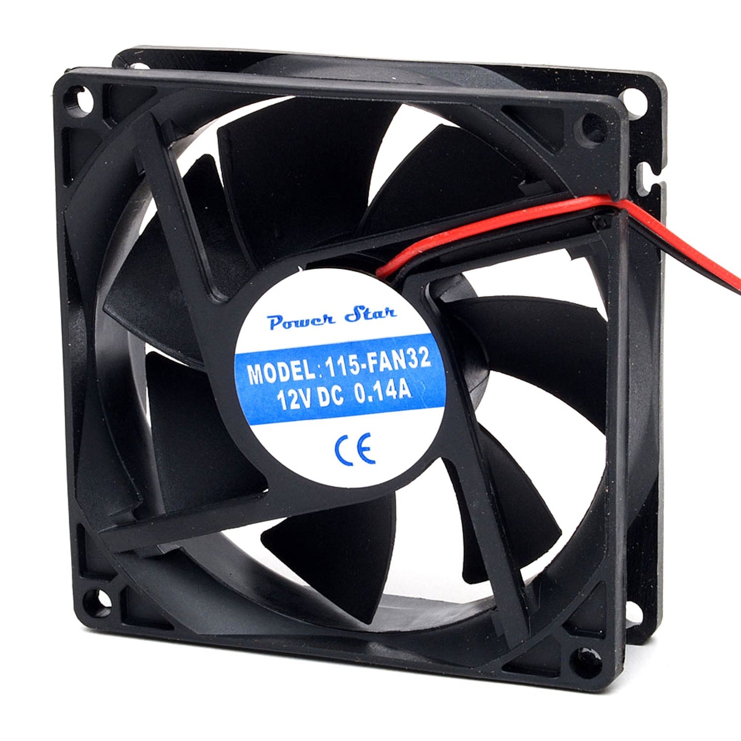 115-FAN32 FAN 3 12VDC 80x25mm w/wire