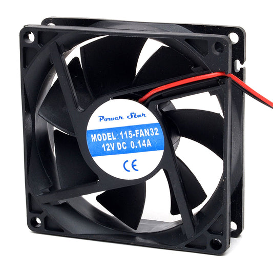 115-FAN32 FAN 3 12VDC 80x25mm w/wire