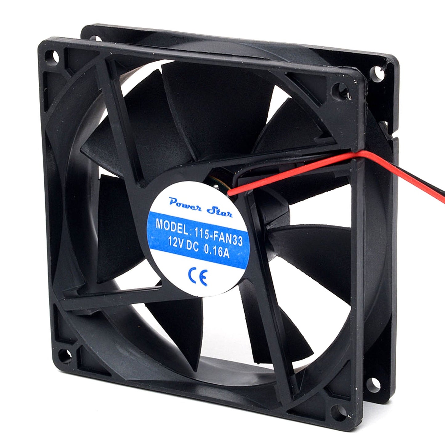 115-FAN33 Lüfter 3,5 12 VDC 92 x 25 mm mit Kabel