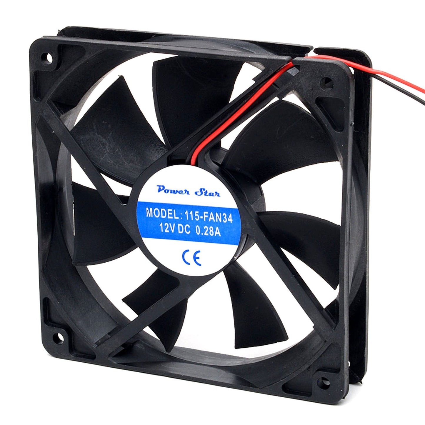 115-FAN34 FAN 4.5 12VDC 120x25mm w/wire