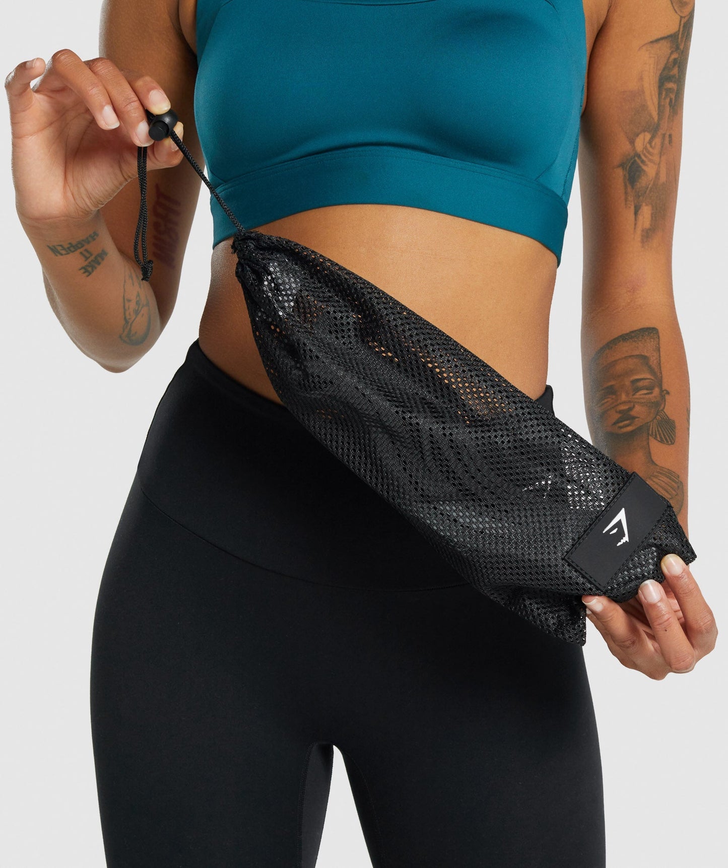 Gymshark 11 kg bis 36 kg Widerstand Band - Holzkohle