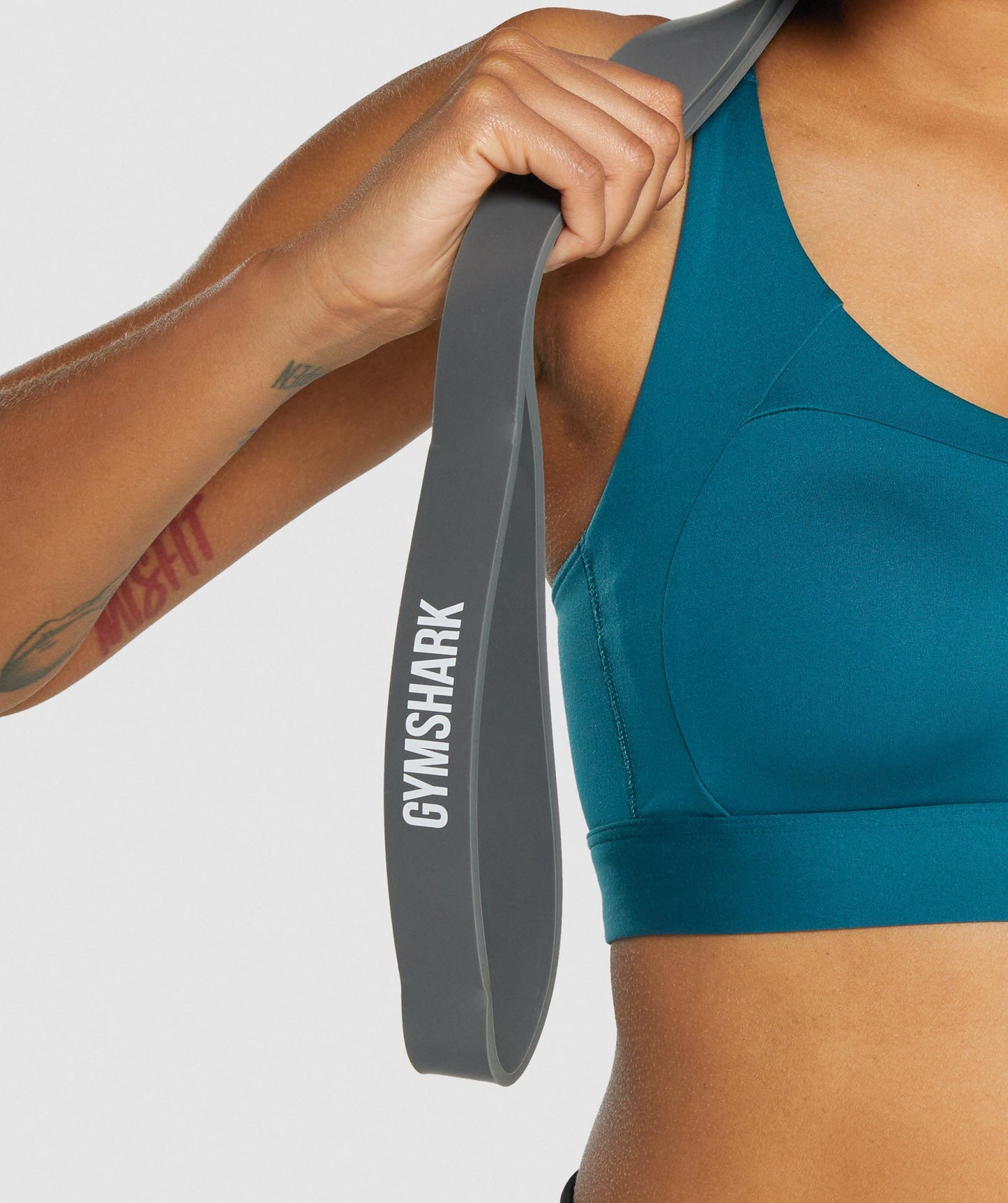 Gymshark 11 kg bis 36 kg Widerstand Band - Holzkohle