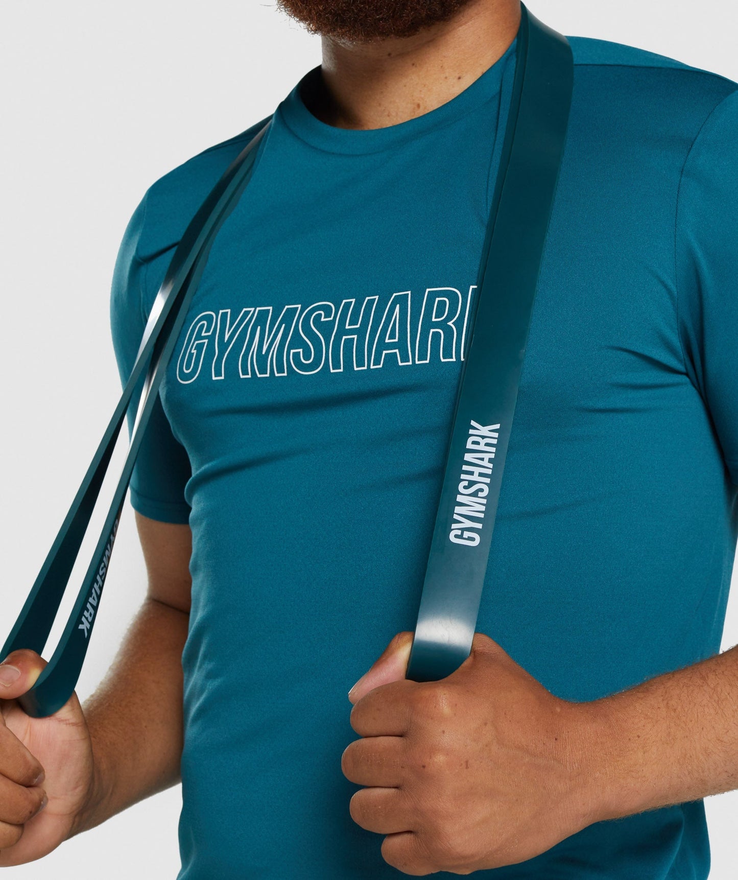 Gymshark 11 kg bis 36 kg Widerstand Band - blaugrün