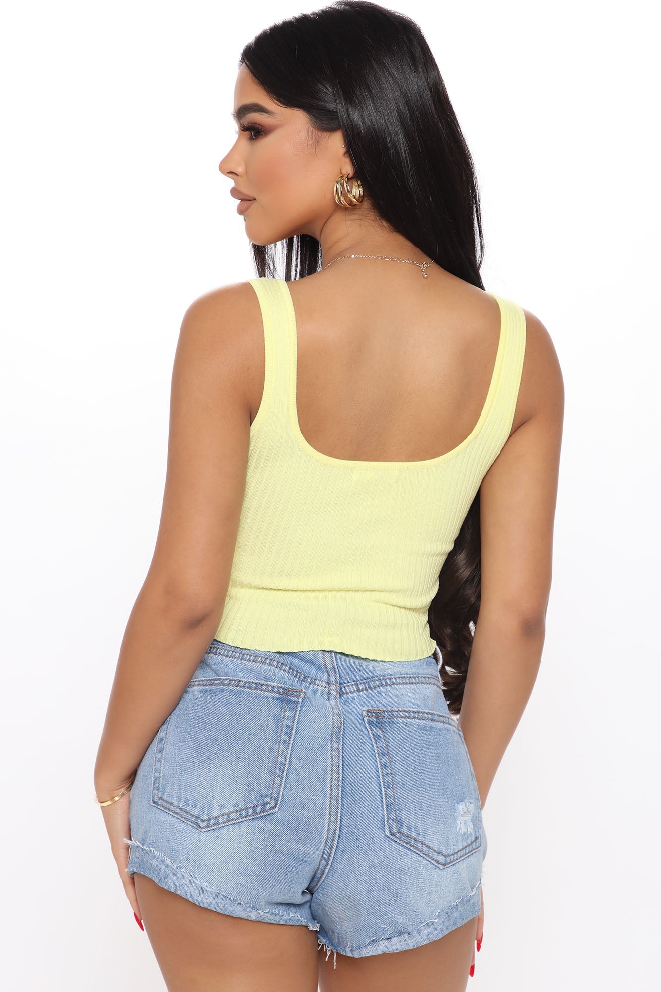 Ich kann mich nicht fangen, Denim Shorts II - mittelblaue Wäsche