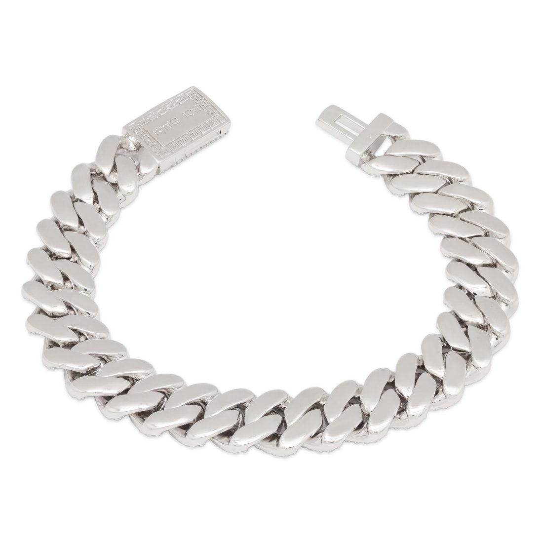 12mm Iced Diamond Cut Miami Cuban Link Bracelet