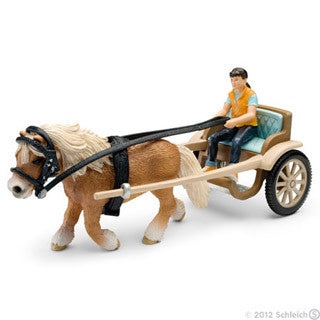 Pony Carriage w Horse
