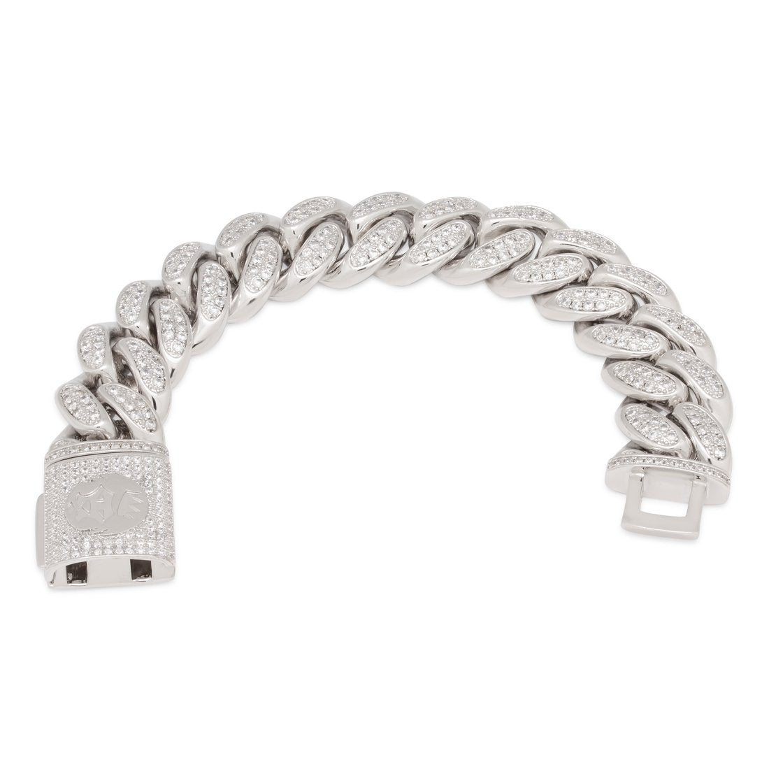 18mm Iced Miami Cuban Link Bracelet
