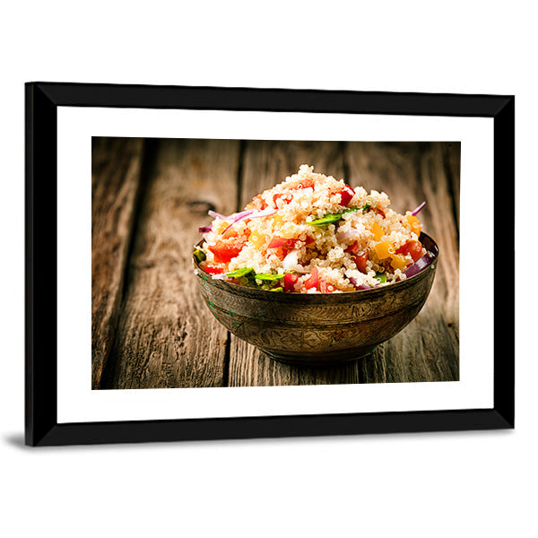 Heaped Rustic Bowl Canvas Wall Art-3 Horizontal-Gallery Wrap-25" x 16"-Tiaracle