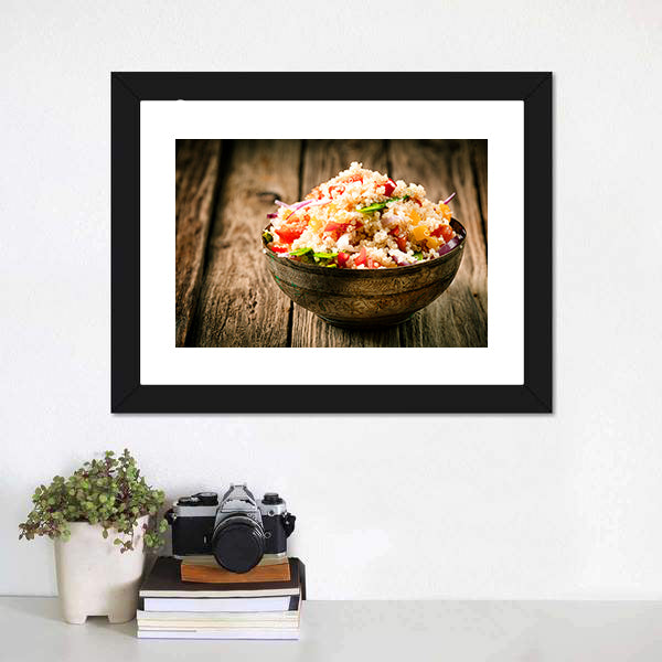 Heaped Rustic Bowl Canvas Wall Art-3 Horizontal-Gallery Wrap-25" x 16"-Tiaracle