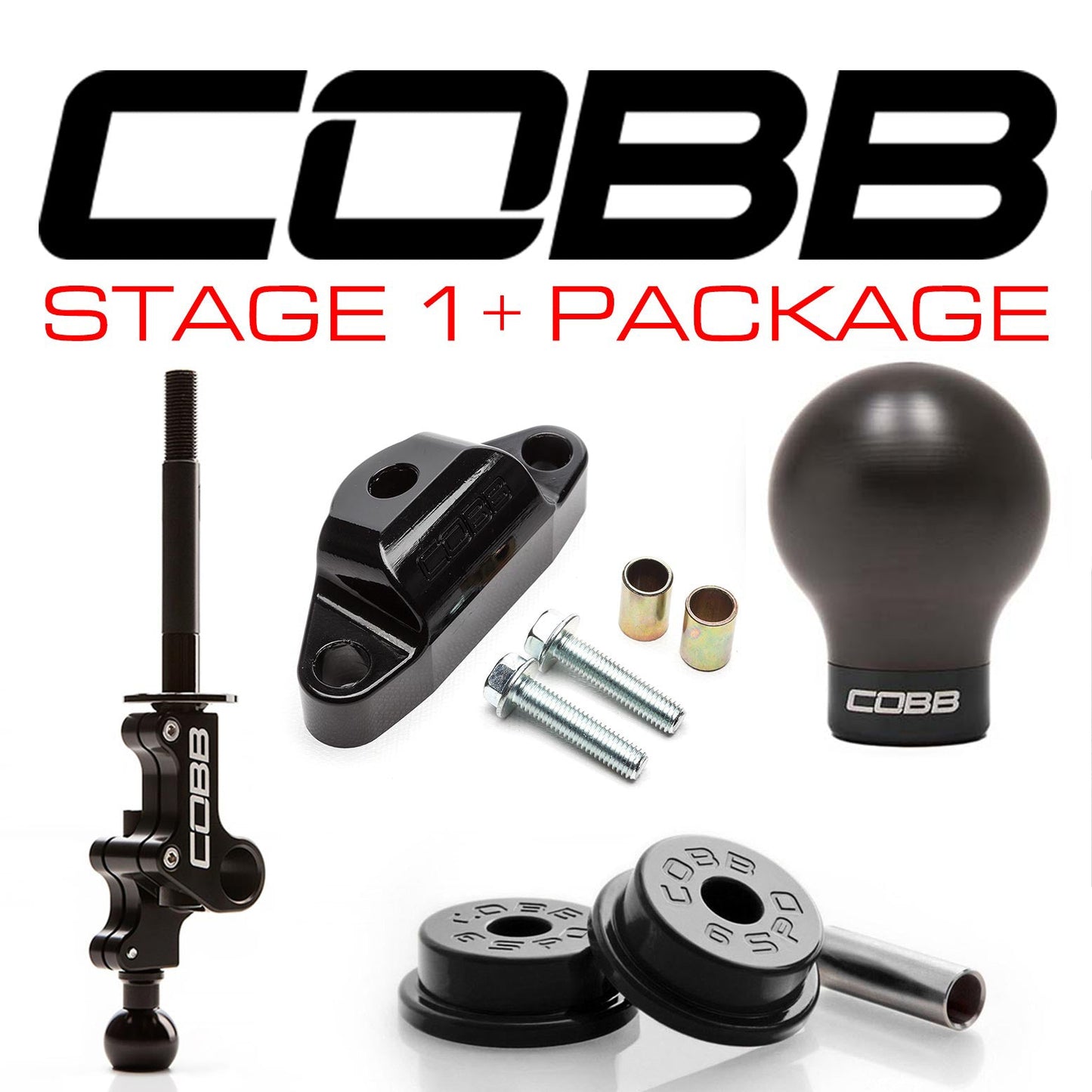 COBB 04–14 Subaru Impreza STi / 15–21 Subaru WRX 6MT Stage 1+ Antriebsstrangpaket (cobb215X01P-BK)