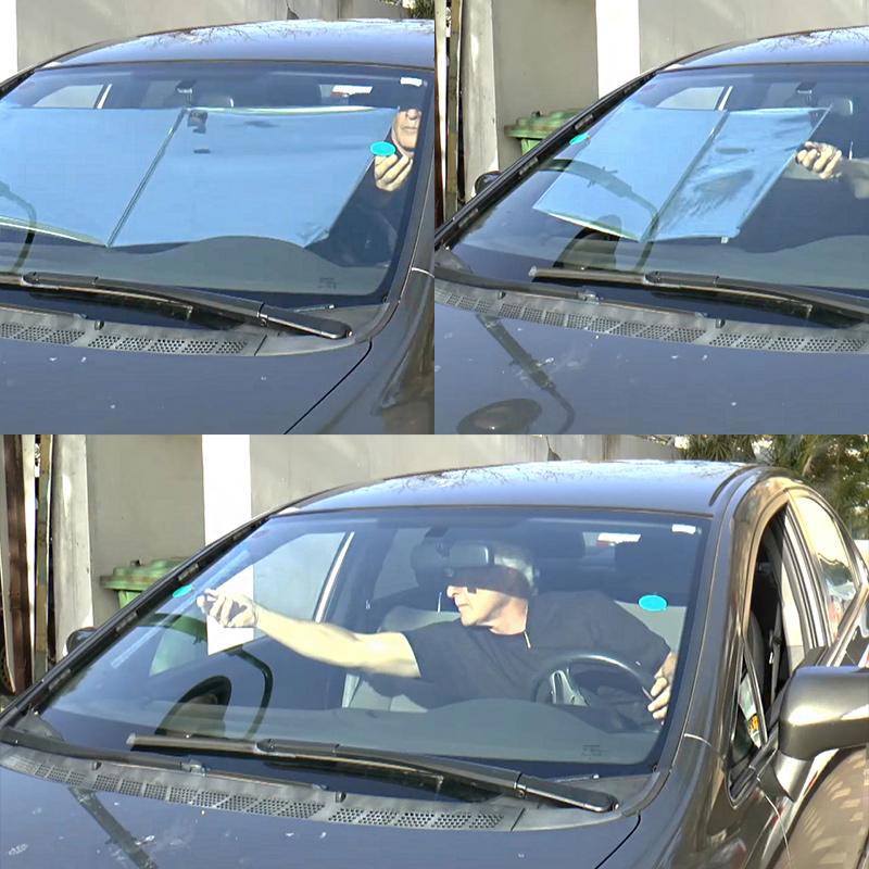 Car Window  Retractable Shade(1 Set)