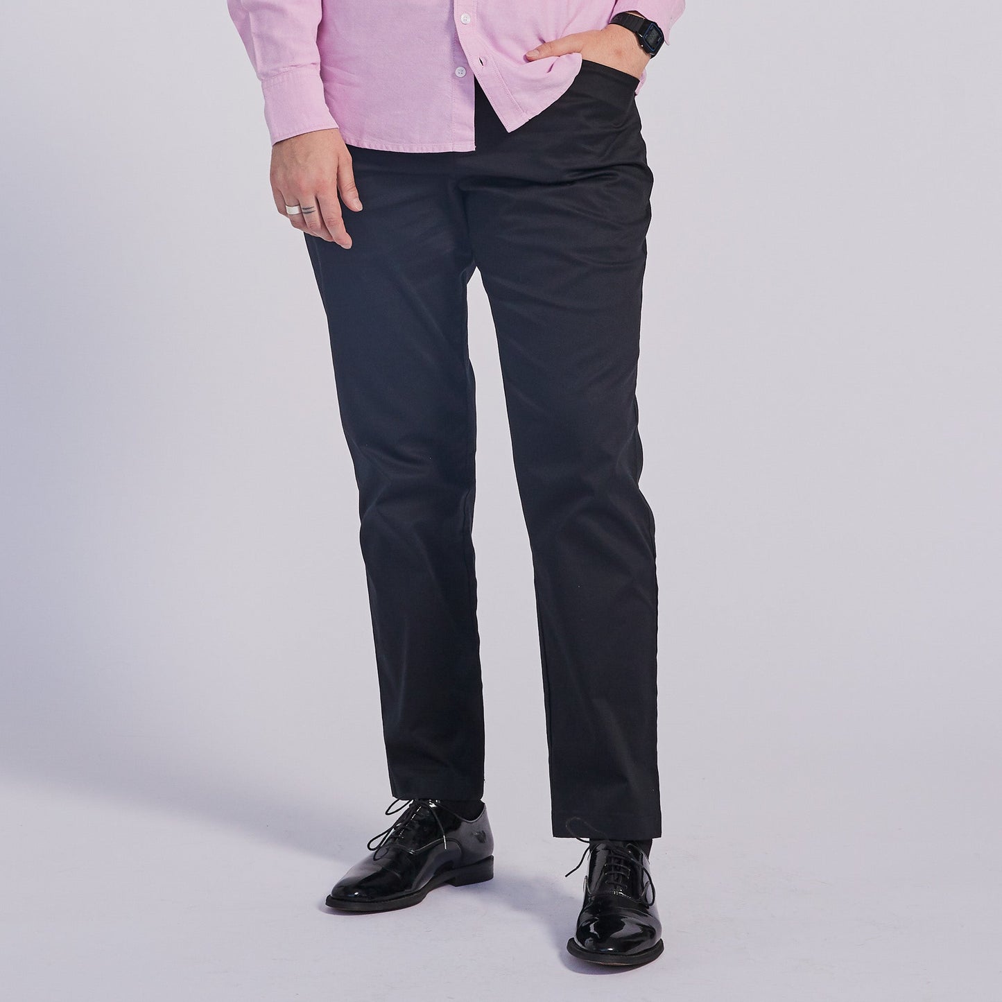 Die Windsor Black Chinos
