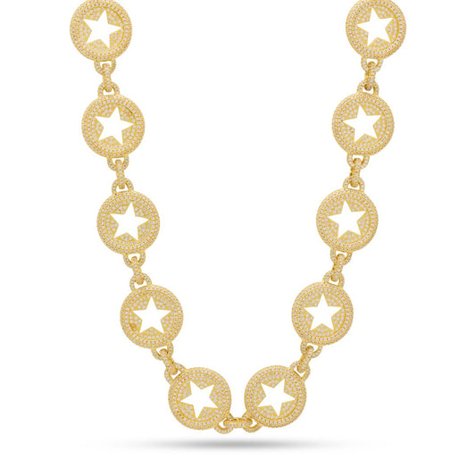 20mm Circled Star Chain