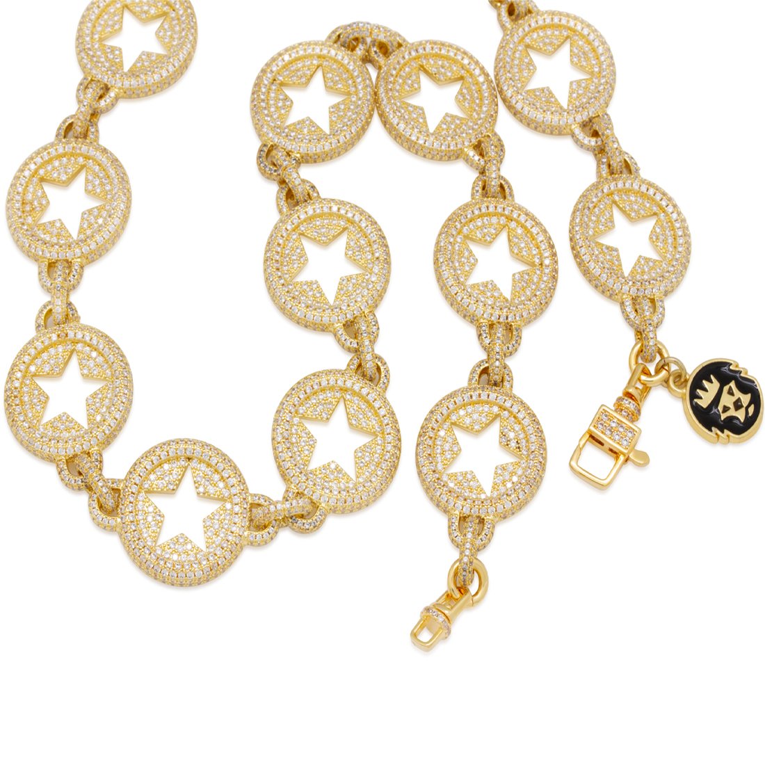 20mm Circled Star Chain