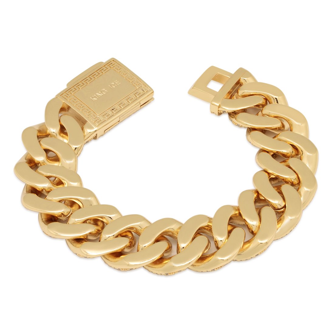 20mm Iced Miami Cuban Link Bracelet