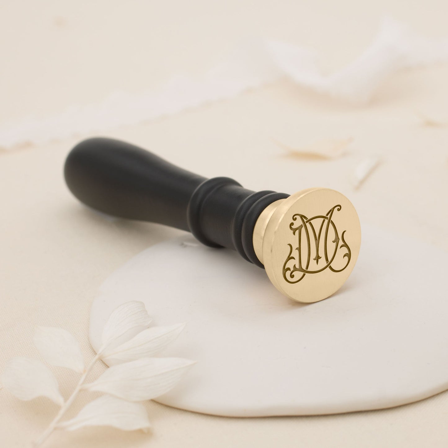 Leighton Monogram Wax Stamp