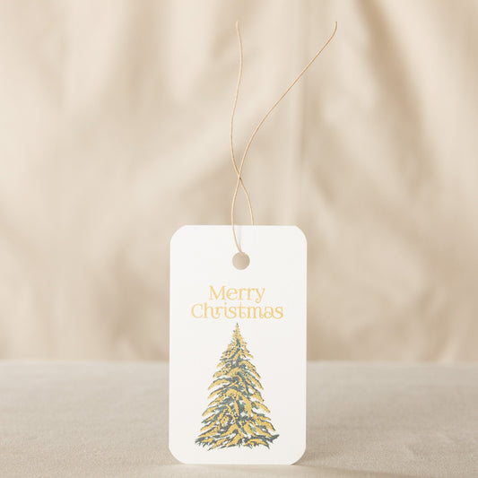 Vintage Christmas Gift Tag - 10 Pack