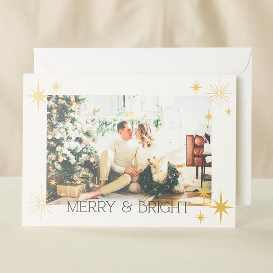 Merry & Bright Photo Card