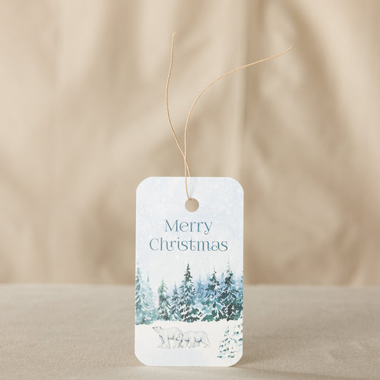 Polar Night Gift Tag - 10 Pack