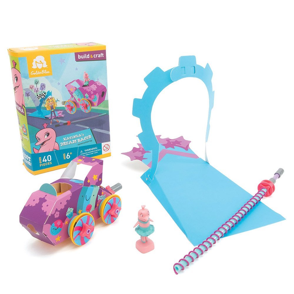 GoldieBlox Katinkas Dream Racer Construction Toy