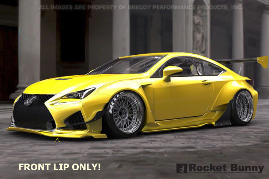 GReddy 15+ Lexus RC-F Rocket Bunny Front Lip (gre17010252)