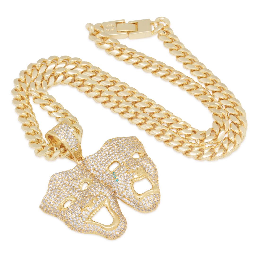 Halskette „Jetzt lächeln, später weinen“ 